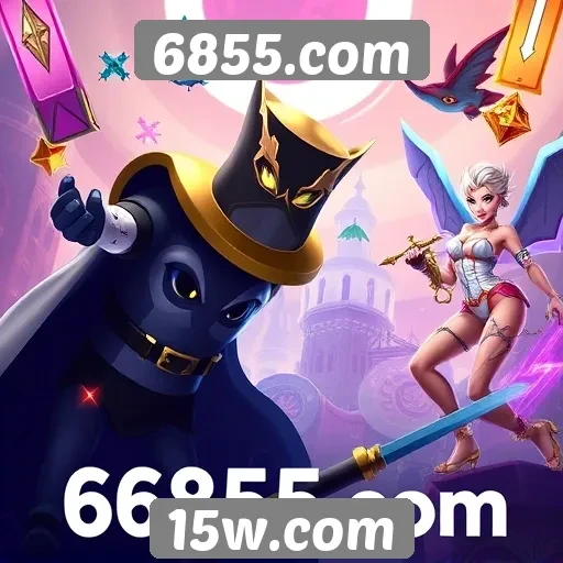 Jogos disponíveis em 6855.com e suas categorias